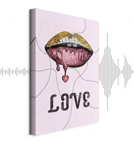 Seinapilt - Liquid Lips (1 Part) Vertical