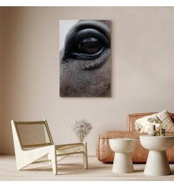 Schilderij - Honest Eyes (1 Part) Vertical