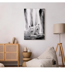 Canvas Print - Forest Love (1 Part) Vertical