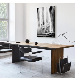 Canvas Print - Forest Love (1 Part) Vertical