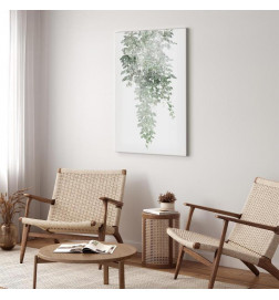 Canvas Print - Green Cascade (1 Part) Vertical