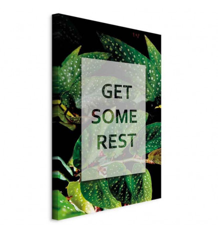 Canvas Print - Get Some Rest (1 Part) Vertical