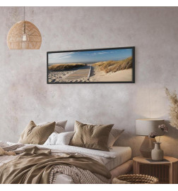 Schilderij - Wild Beach