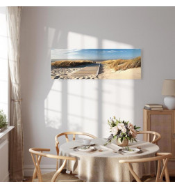 Schilderij - Wild Beach