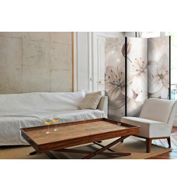 Room Divider - Diamond Lilies