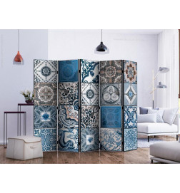 Paravento - Blue Arabesque II