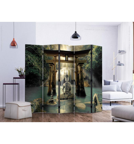 Room Divider - Buddha Smile II