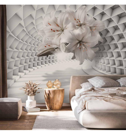 Wall Mural - Flowers in the Tunnel