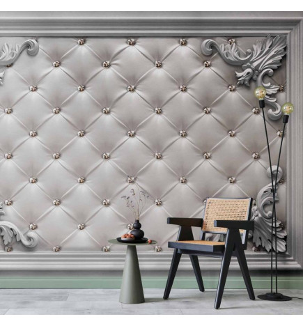 Wall Mural - Quilted Leather