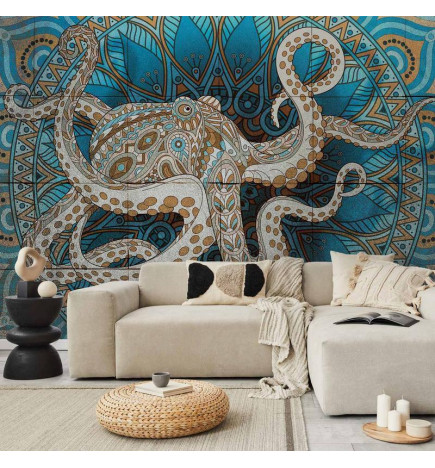 Fotobehang - Zen Octopus