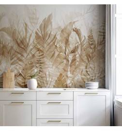 Wall Mural - Magic Grove (Brown)