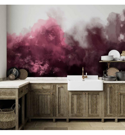 Mural de parede - Watercolour Variation - Red
