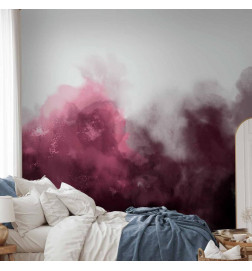 Wall Mural - Watercolour Variation - Red