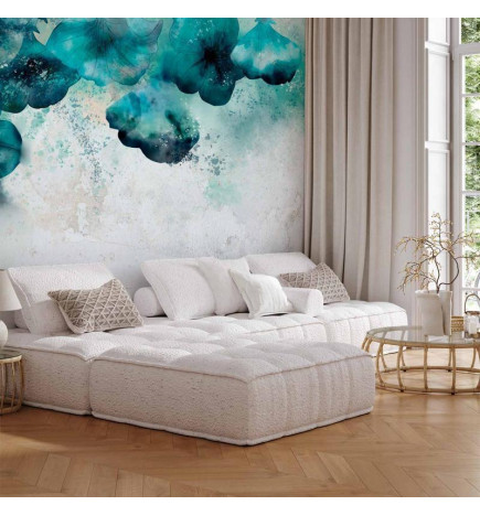 Fotobehang - Blue Poppies