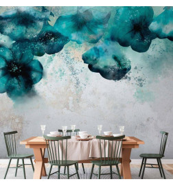 Fototapeta - Blue Poppies