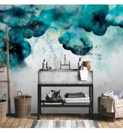 Fototapeta - Blue Poppies