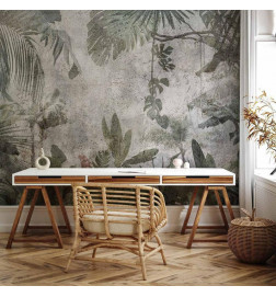 Mural de parede - Rain Forest in the Fog