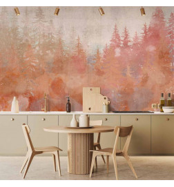 Wall Mural - Forest at Sunset