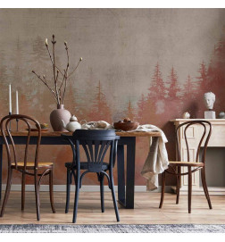 Wall Mural - Forest at Sunset