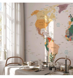 Papier peint - World Map