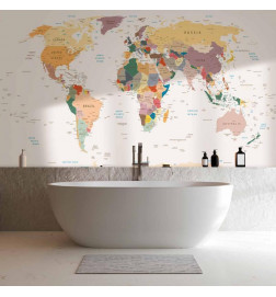 Fotobehang - World Map