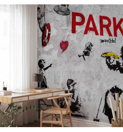 Foto tapete - [Banksy] Graffiti Diveristy