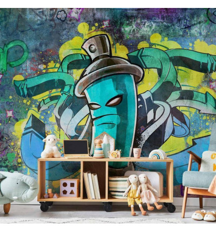 Mural de parede - Graffiti maker