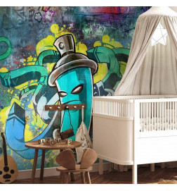 Fotobehang - Graffiti maker