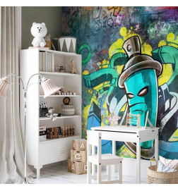 Papier peint - Graffiti maker