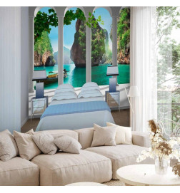 Wall Mural - On the terrace