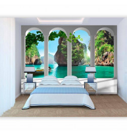 Wall Mural - On the terrace