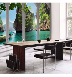 Fototapete - On the terrace