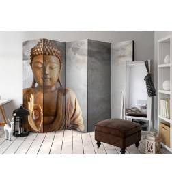 5-teiliges Paravent - Buddha II [Room Dividers]
