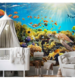 Fotobehang - Underwater Land