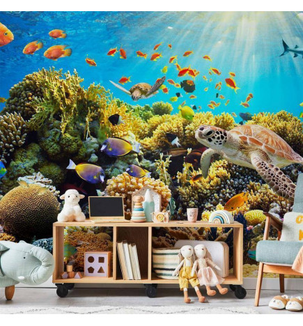 Fototapetas - Underwater Land