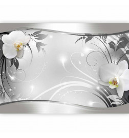 Fototapet - Silver Abstract