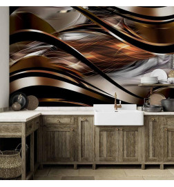 Wall Mural - Amber storm