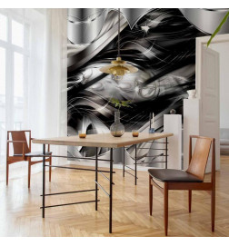 Fotobehang - Platinum fog