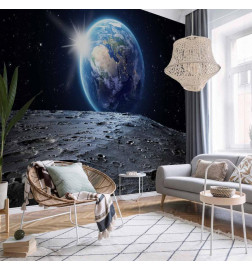 Fotobehang - View of the Blue Planet