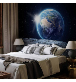 Wall Mural - View of the Blue Planet