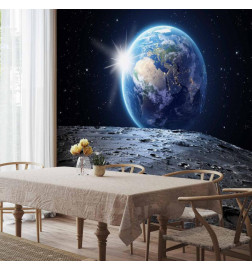 Fotobehang - View of the Blue Planet
