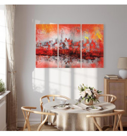 Canvas Print - New York Sunset (3 Parts)