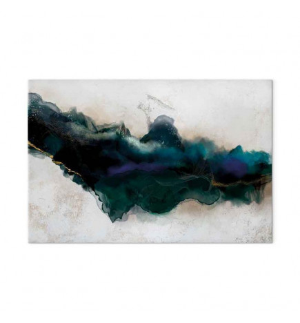 Canvas Print - Rift of Blue (1 Part) Wide