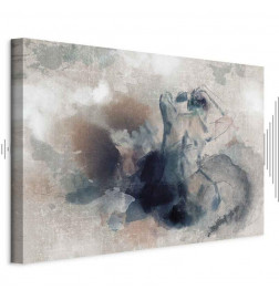 Canvas Print - Thoughtful in Blue