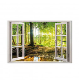 Glezna - Window: View on Forest