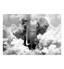Fotomurale con un elefante tra le nuvole - Arredalacasa