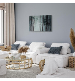 Canvas Print - Hazy Forest (1 Part) Wide