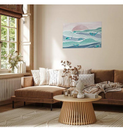 Poster - Fish on the Waves