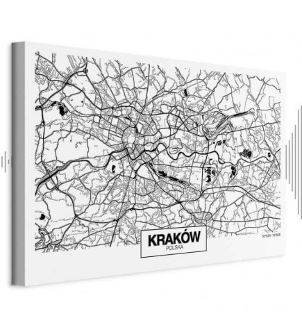 Cuadro - City Plan: Krakow (1 Part) Wide