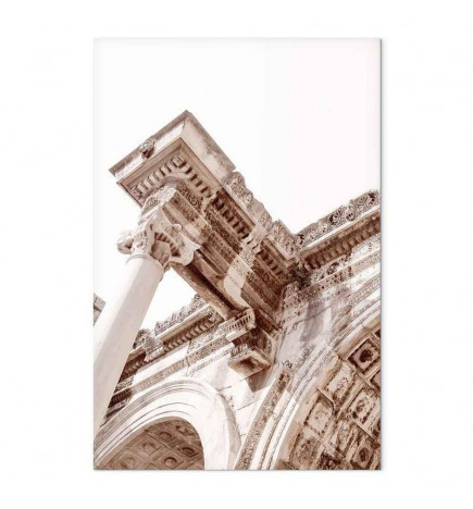 Canvas Print - Temple of Hadrian (1 Part) Vertical